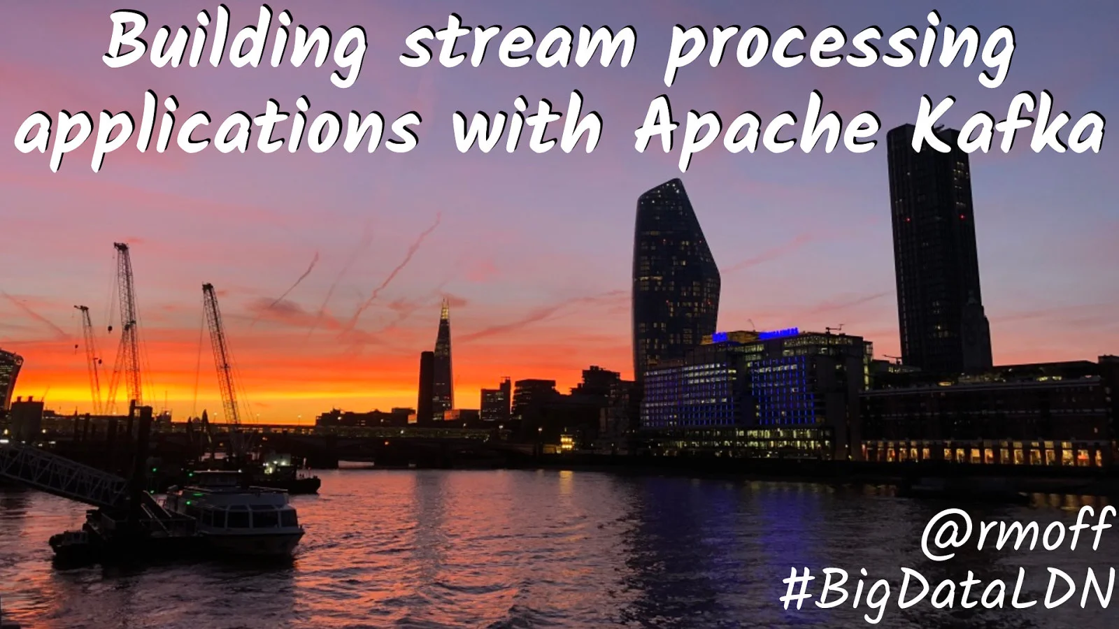 Building stream processing applications for Apache Kafka using KSQL