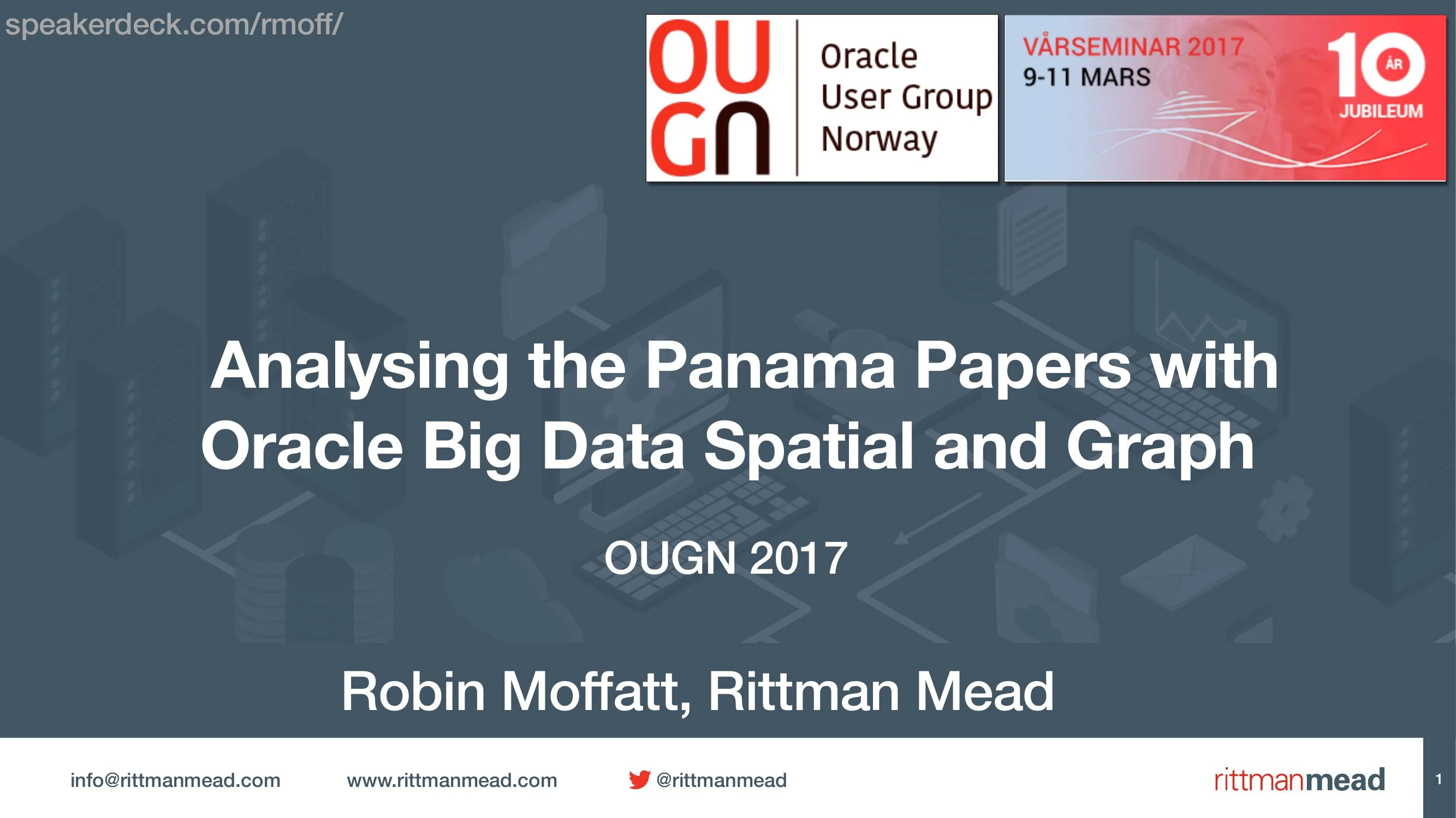 Analysing the Panama Papers with Oracle Big Data Spatial and Graph